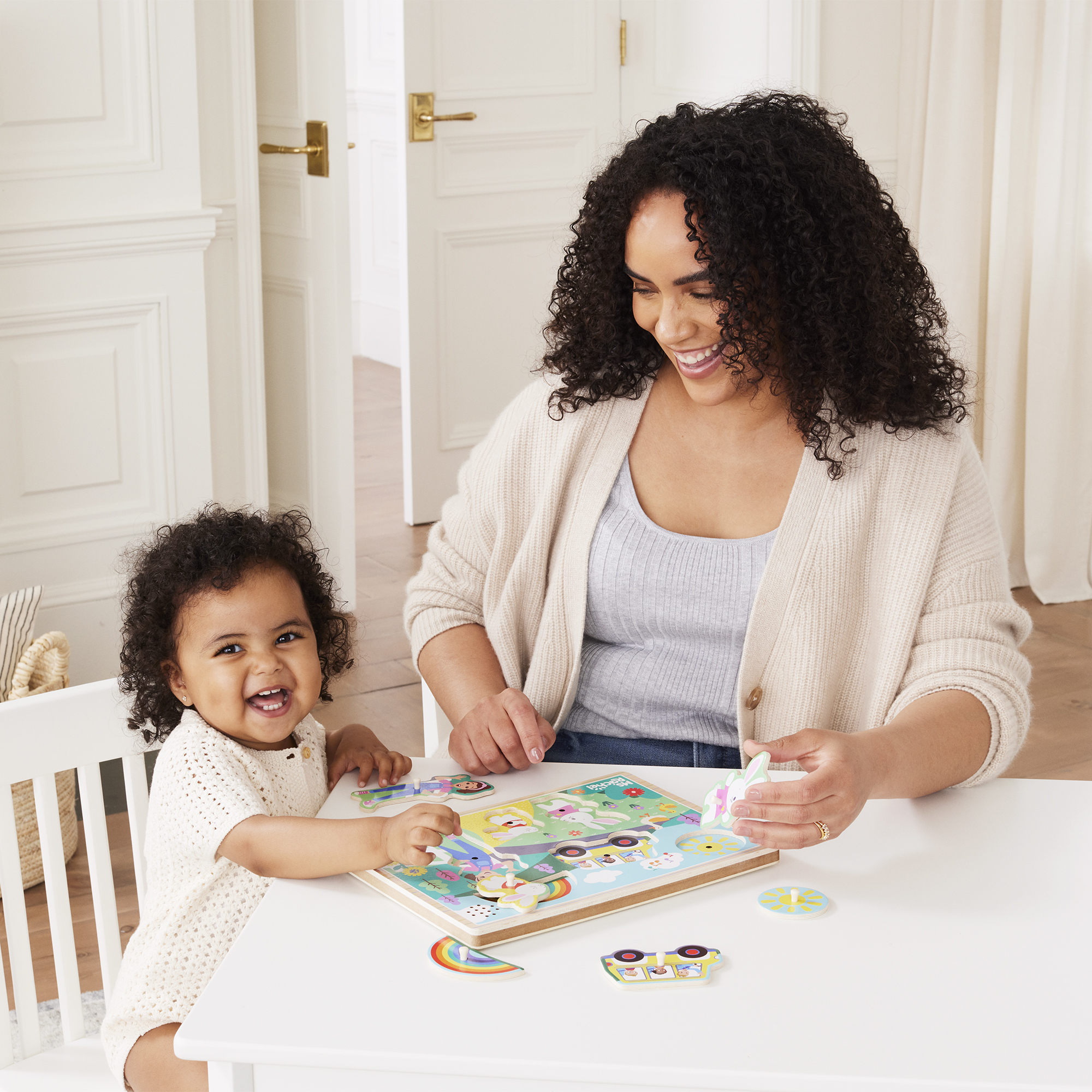 Melissa & Doug Ms. Rachel Wooden Song Puzzle Educational Toy