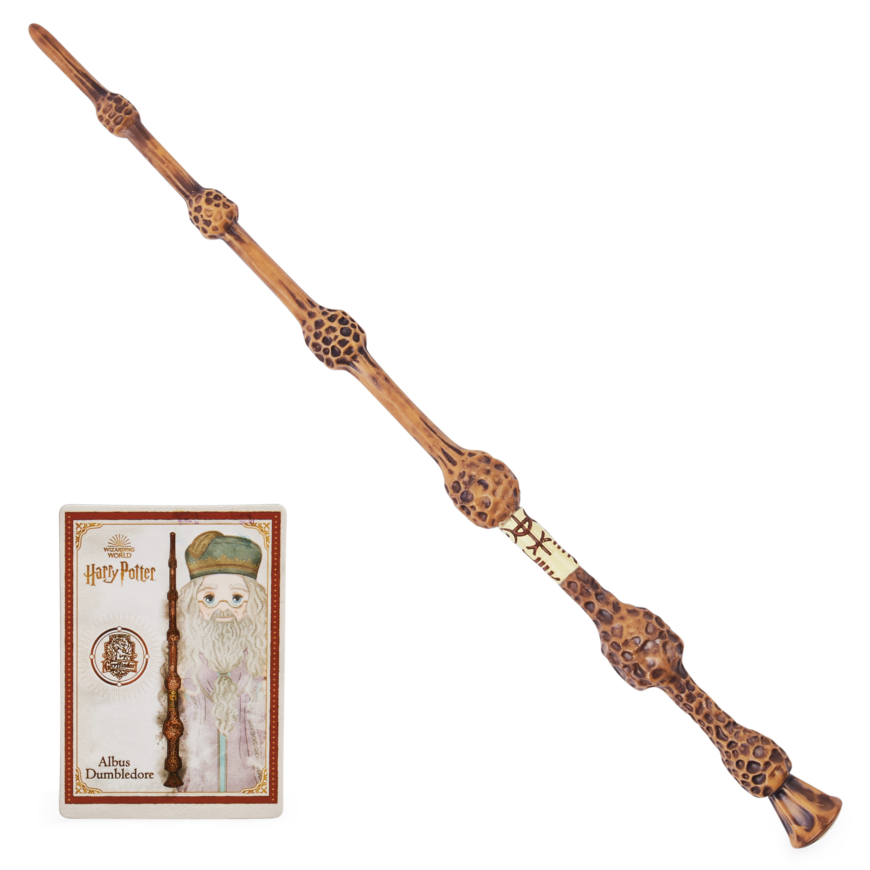 Wizarding World 12 inch Spellbinding Albus Dumbledore Wand Spin Master