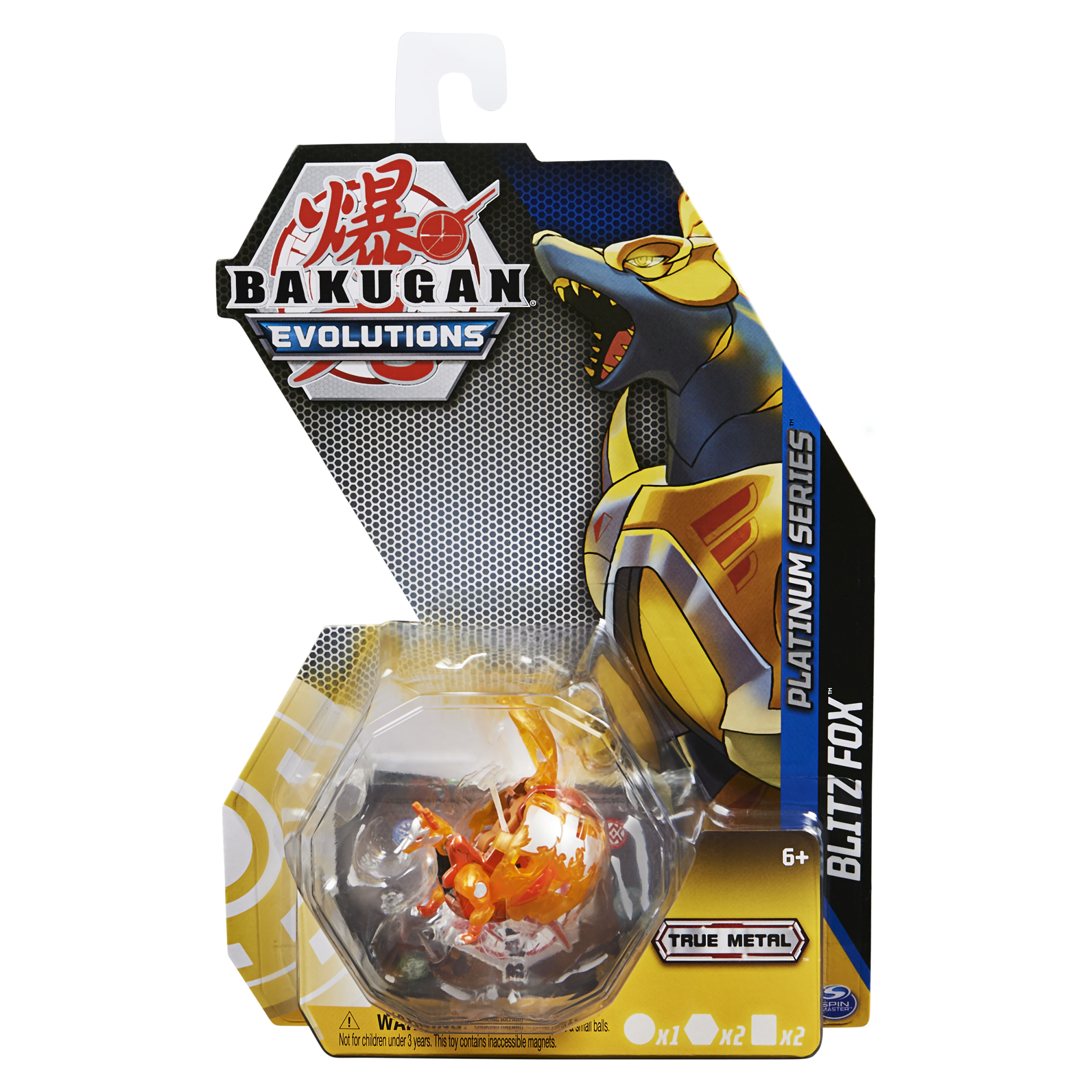 Bakugan Evolutions, Blitz Fox (Gold), Platinum Series True