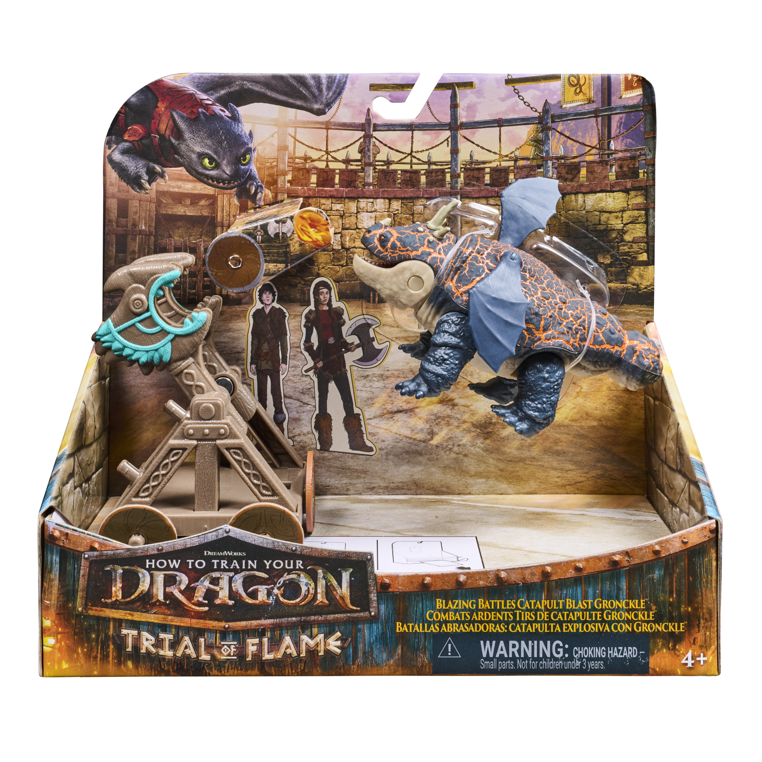 Dreamworks Dragons, Trial of Flame, Blazing Battles Catapult Blast