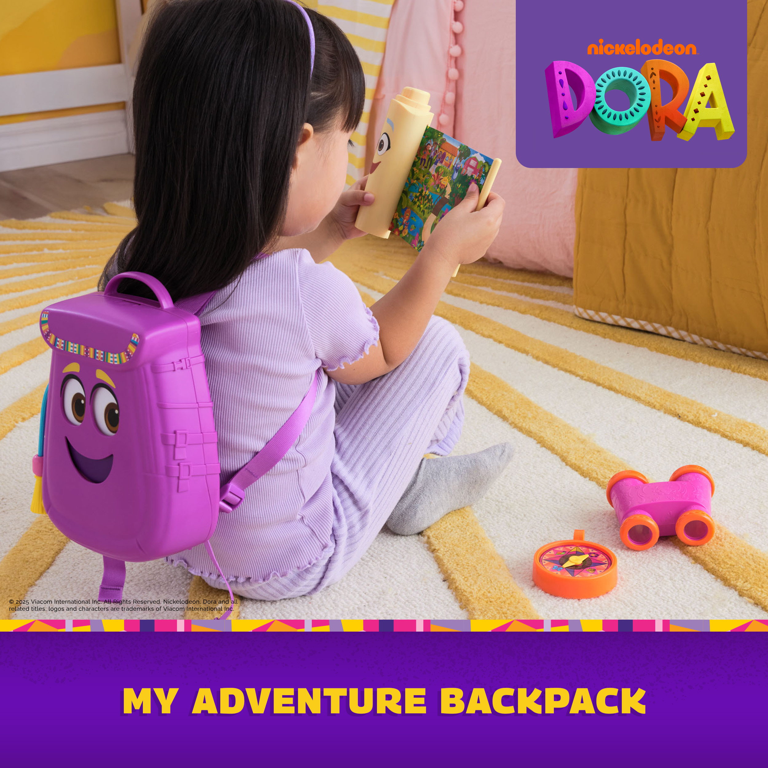 Dora, My Adventure Backpack, with Explorer Accessories‚ A Retractable ...