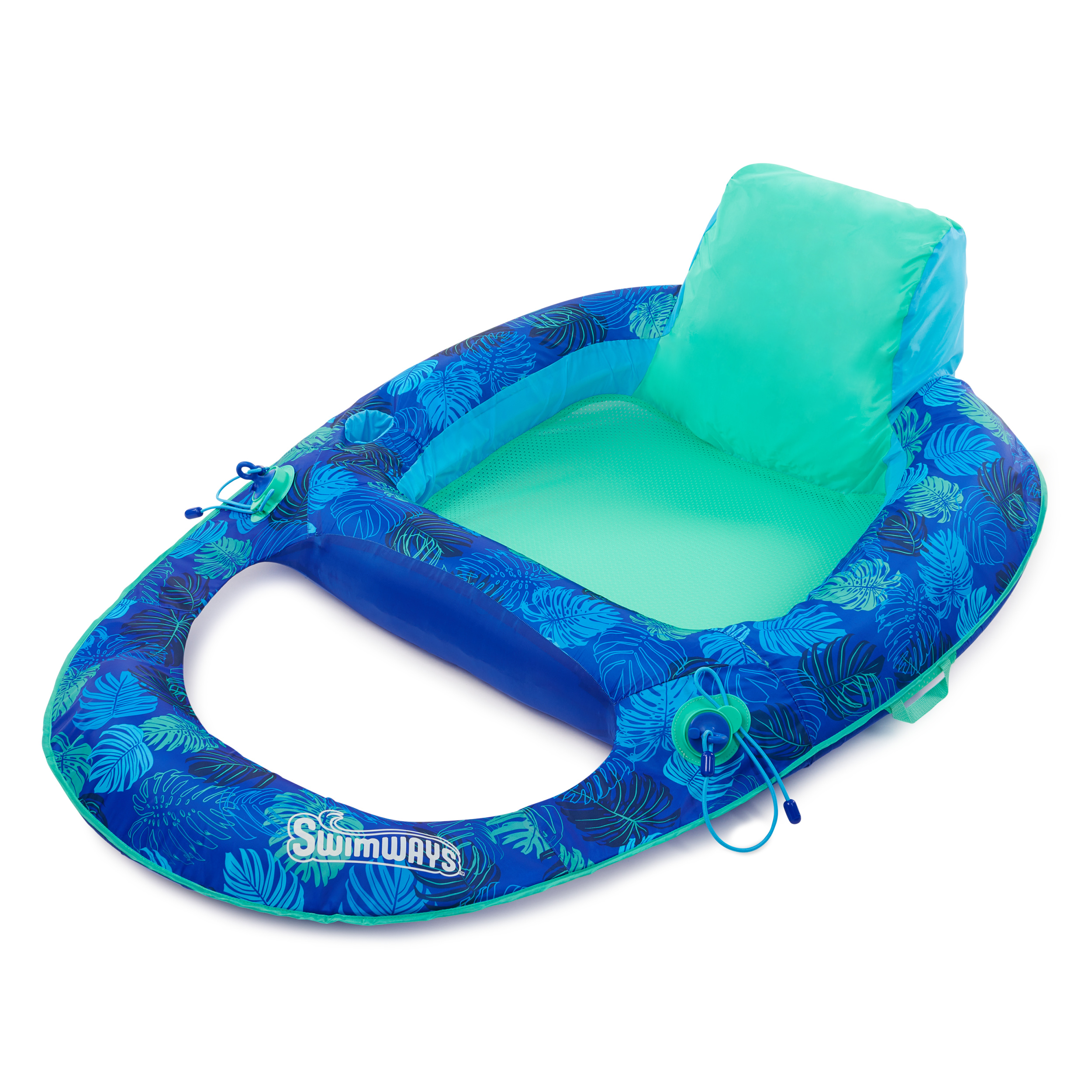 Swimways Elite Spring Float Recliner Pool Lounge Chair Spin Master