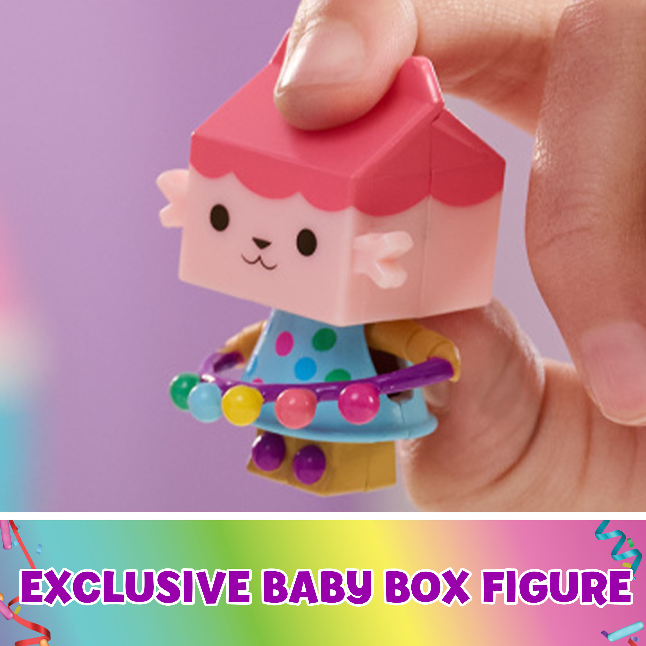 Gabby's Dollhouse, Celebration Series Baby Box Cat Bobble