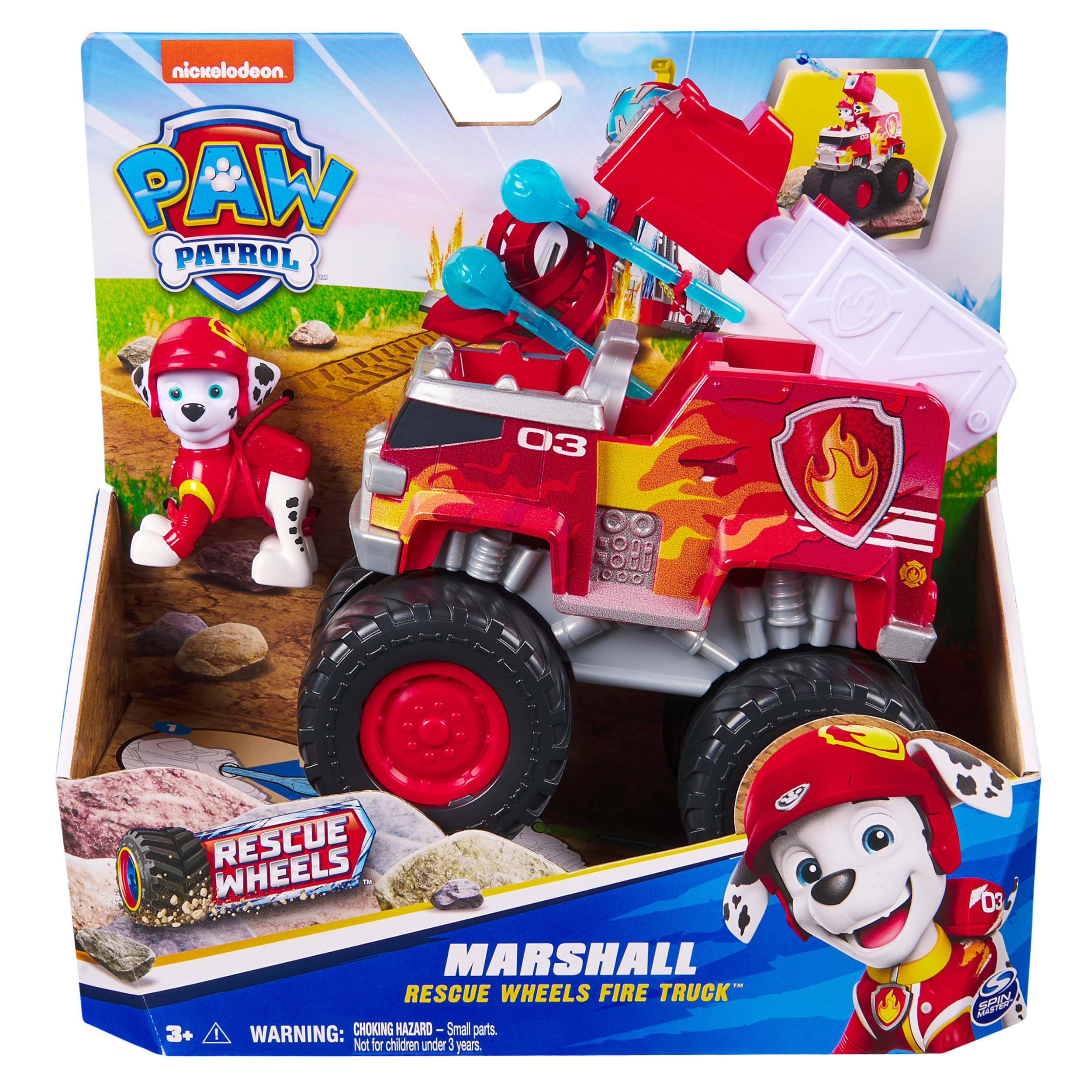 Paw patrol marshall's fire truck vehicle and figure outlet