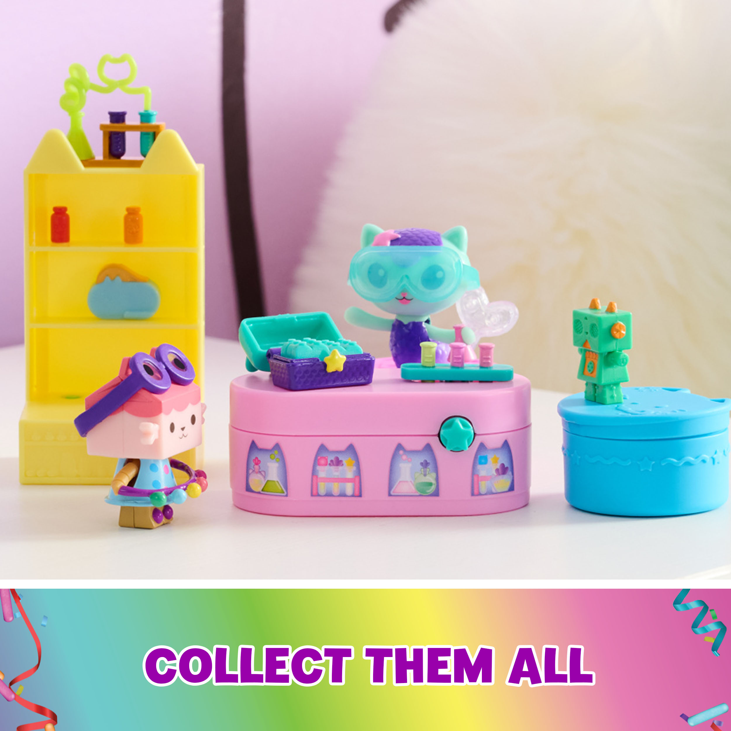 Gabby's Dollhouse, Celebration Series Baby Box Cat Bobble Figure with Dollhouse Furniture and Accessories, Kids Toys for Girls & Boys Ages 3 and Up | Spin Master Gabby's Dollhouse, Celebration Series Baby Box Cat Bobble Figure with Dollhouse Furniture and Accessories, Kids Toys for Girls & Boys Ages 3 and Up | Spin Master