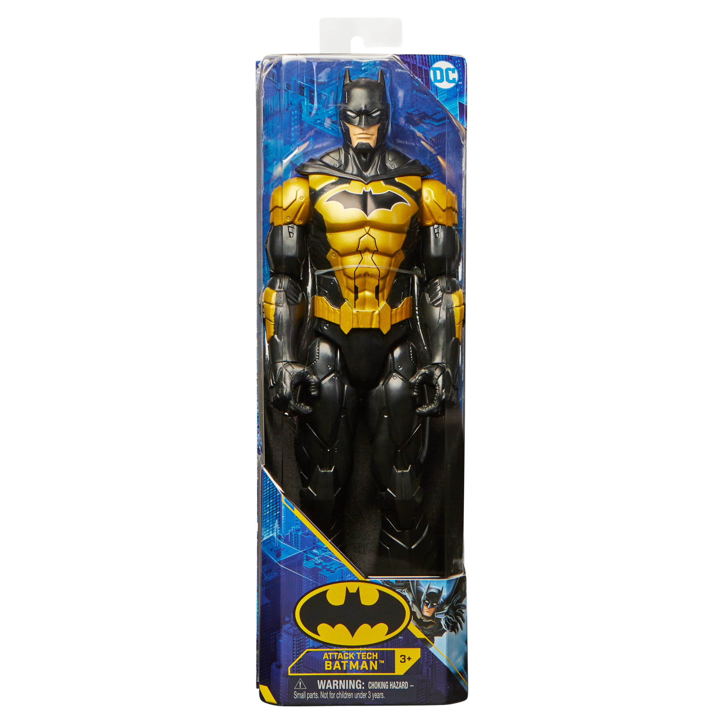 Batman 12-inch Attack Tech Batman Action Figure (Black Suit