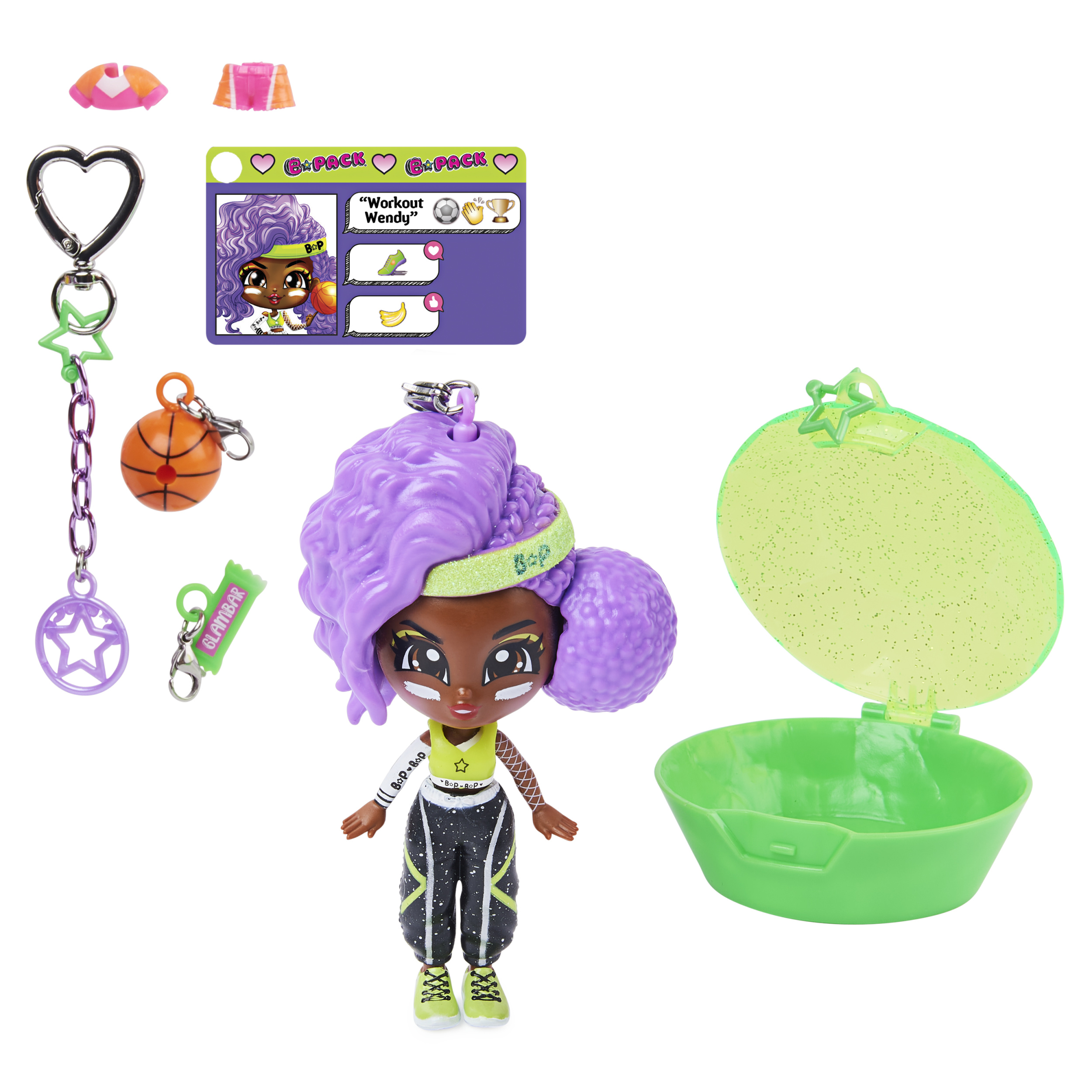 B Pack, 3.5-inch Collectible Doll with 9 Surprises, Series 1