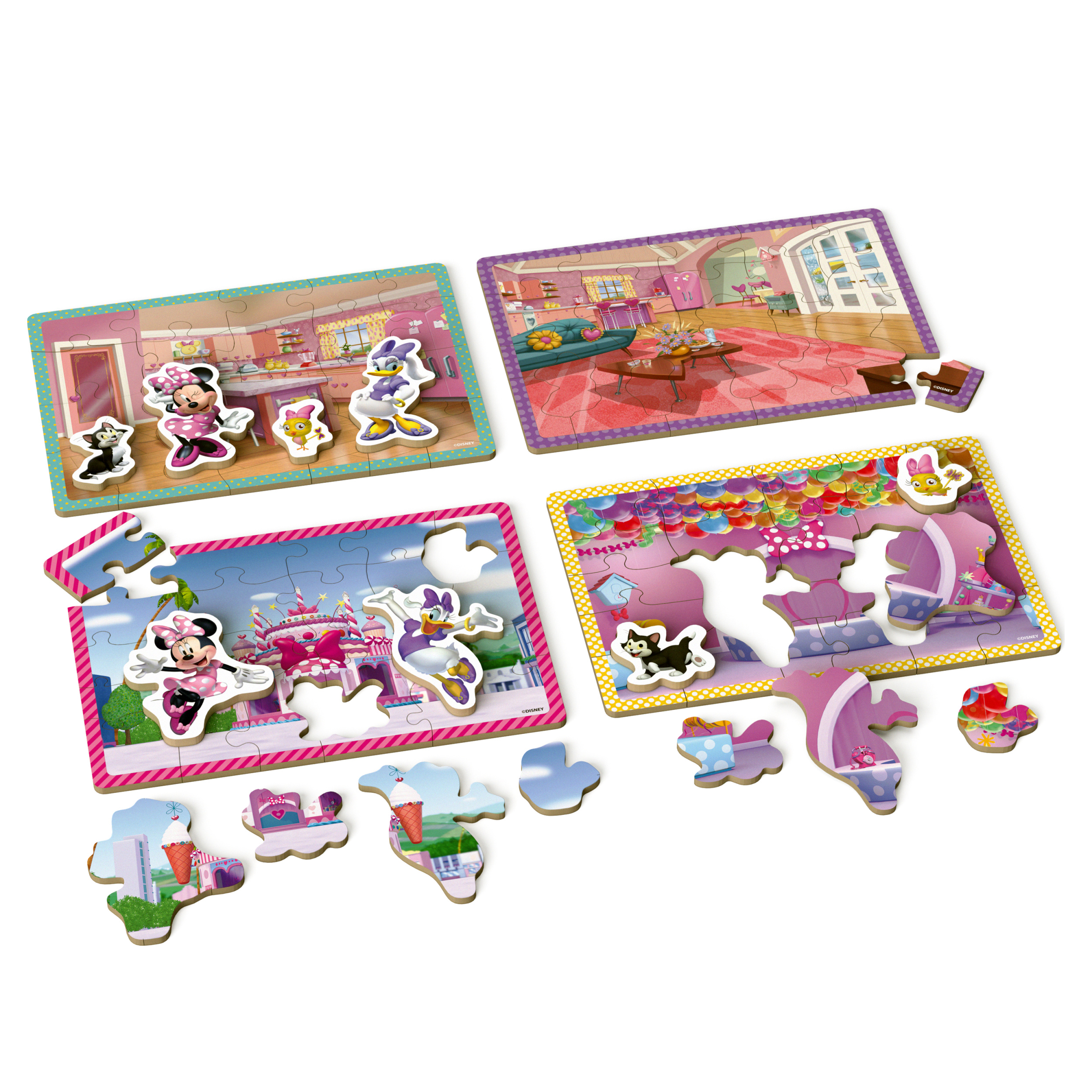 mDWE ミニーマジックペンとGame Cards4箱 NEW Disney Minnie Mouse MEMORY MATCH BOARD GAME 72 Cards