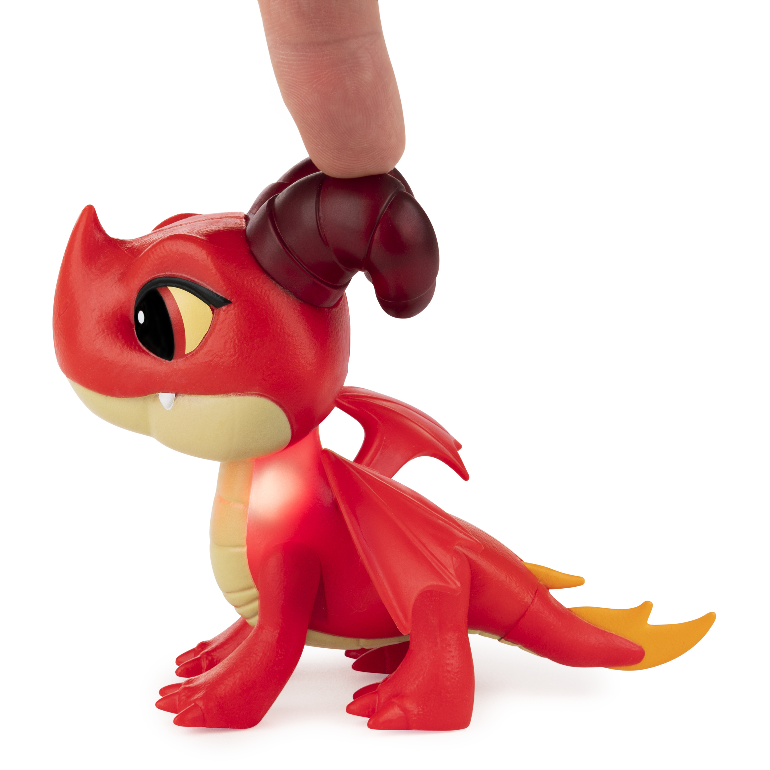 DreamWorks Dragons Rescue Riders, Aggro Dragon Action Figure with Light ...
