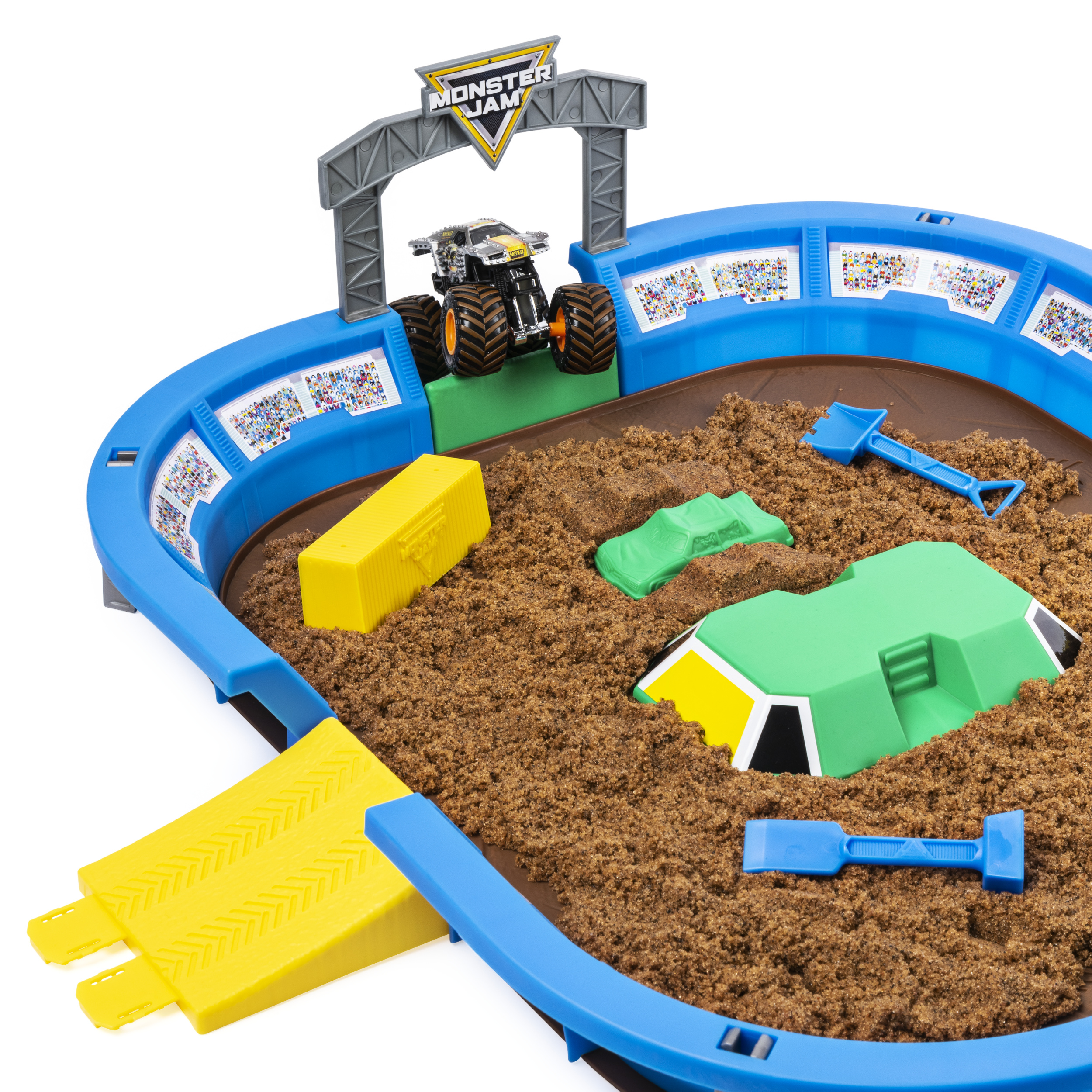 Monster Jam Monster Dirt Arena 24 Inch Playset Spin Master