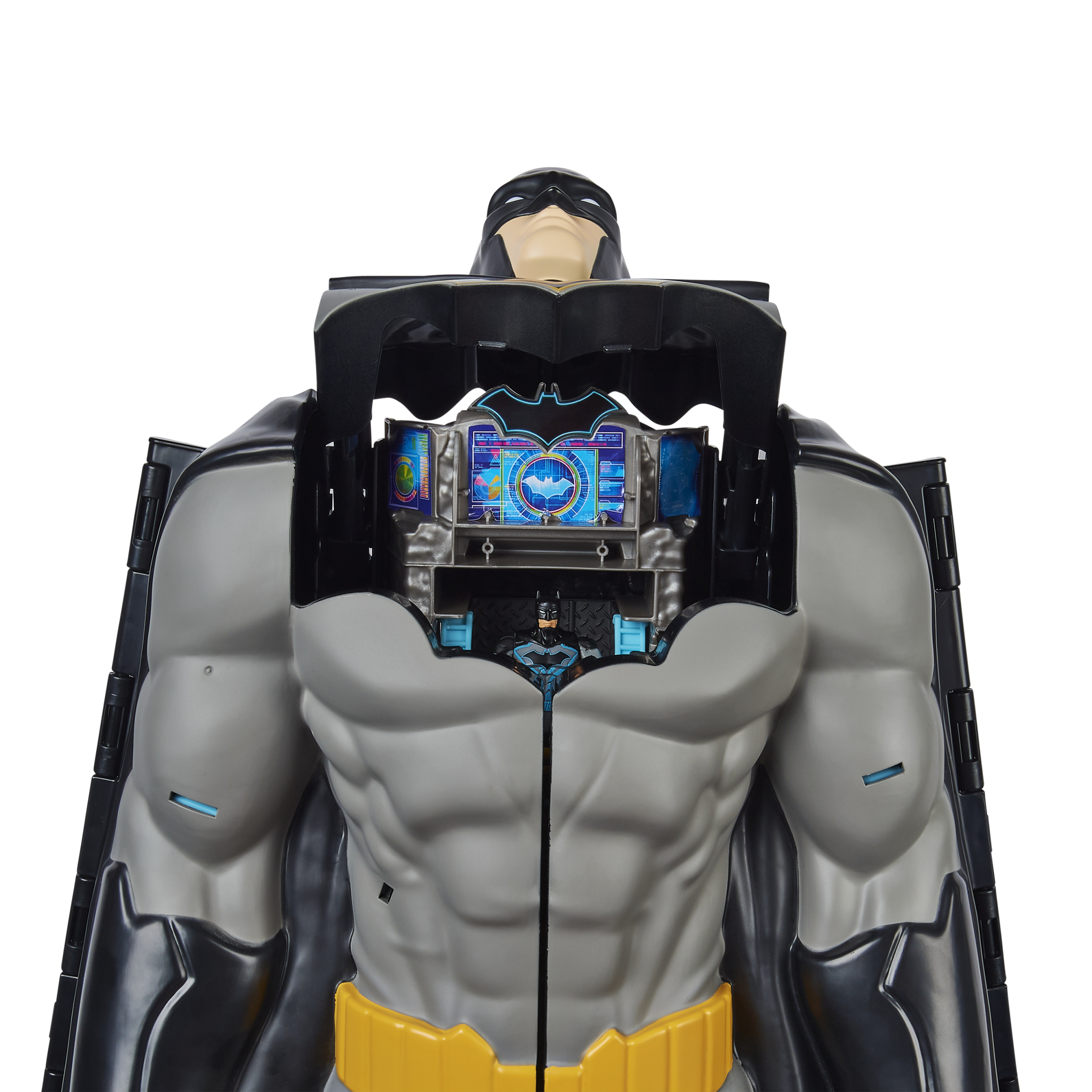 Batman, Bat-Tech Batcave, Giant Transforming Playset with Exclusive 4” Batman Figure and Accessories, Kids Toys for Boys Aged 4 and Up | Spin Master Batman, Bat-Tech Batcave, Giant Transforming Playset with Exclusive 4” Batman Figure and Accessories, Kids Toys for Boys Aged 4 and Up | Spin Master