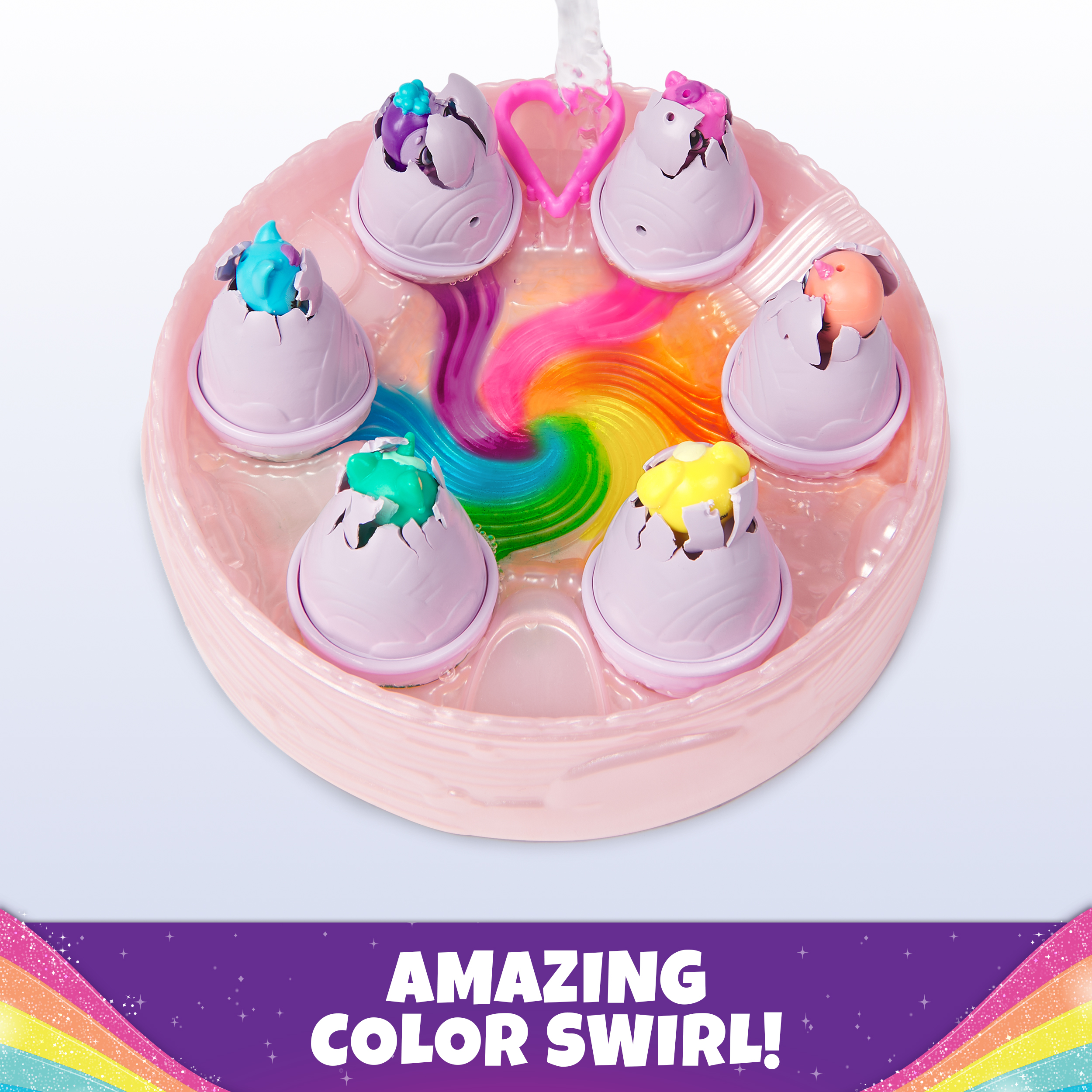 Hatchimals Alive Rainbow Hatchery Playset Spin Master