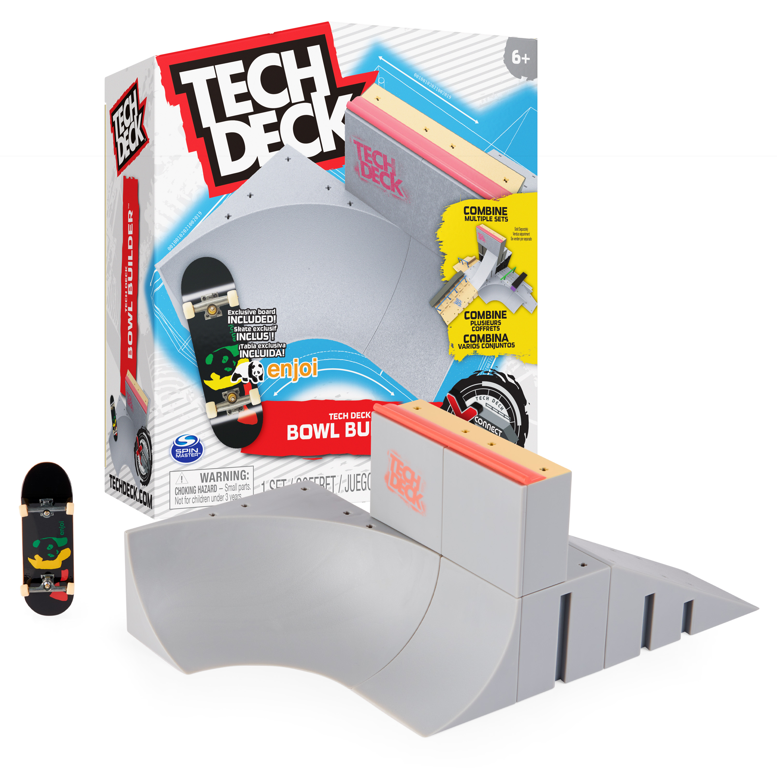Tech Deck, The Berrics Transforming Park, X-Connect Park Creator, Coffret Pliable de 76 cm avec Rangement et Fingerboard Exclusif, Jouet pour Enfants à partir de 6 Ans Tech Deck, The Berrics Transforming Park, X-Connect Park Creator, Coffret Pliable de 76 cm avec Rangement et Fingerboard Exclusif, Jouet pour Enfants à partir de 6 Ans