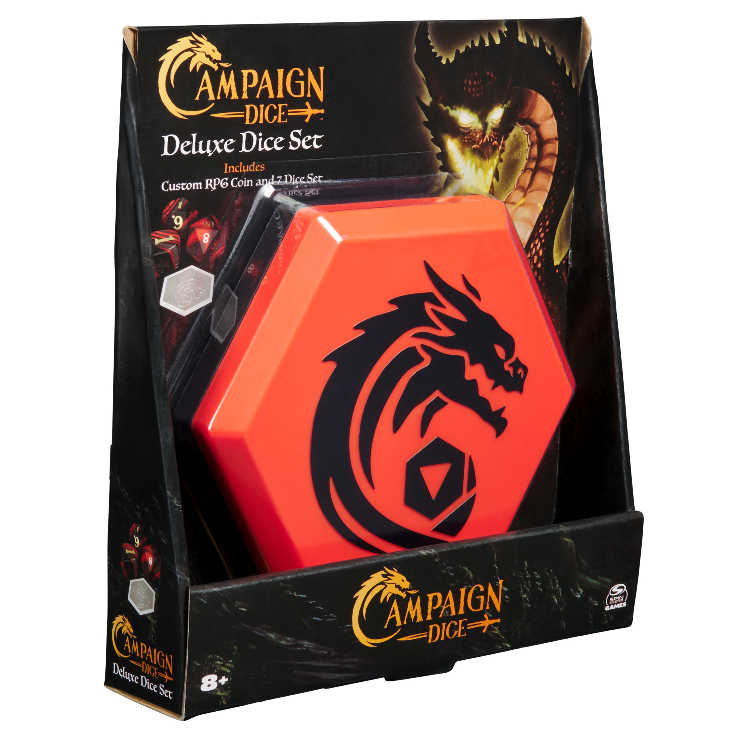 Dragon Eye Dice Dé Géant D20 55mm Avec Œil De Dragon Mobile - Donjons & Dragons - Power Beast