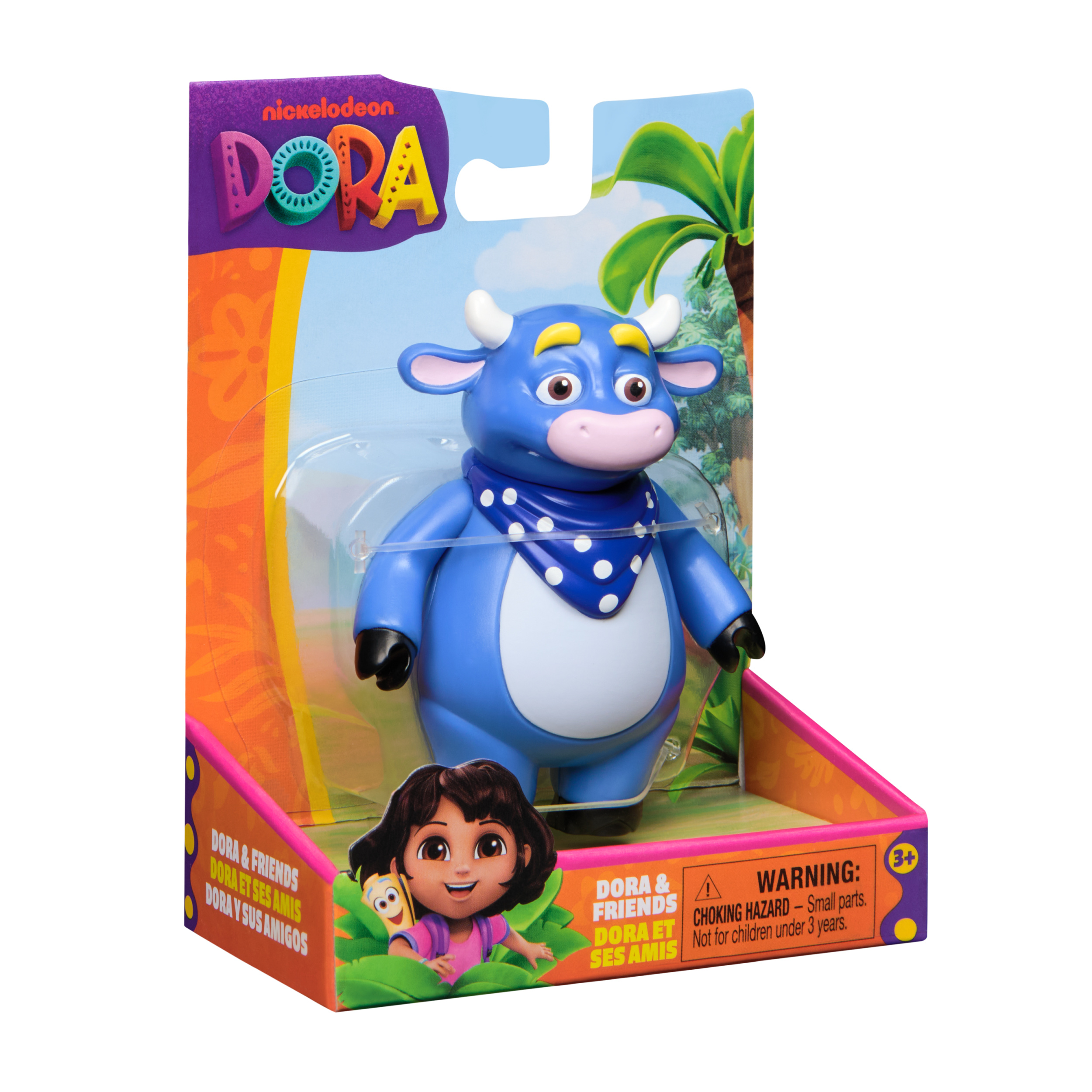 Dora, 3-inch Benny Toy Figure with Movable Head & Arms for Pretend