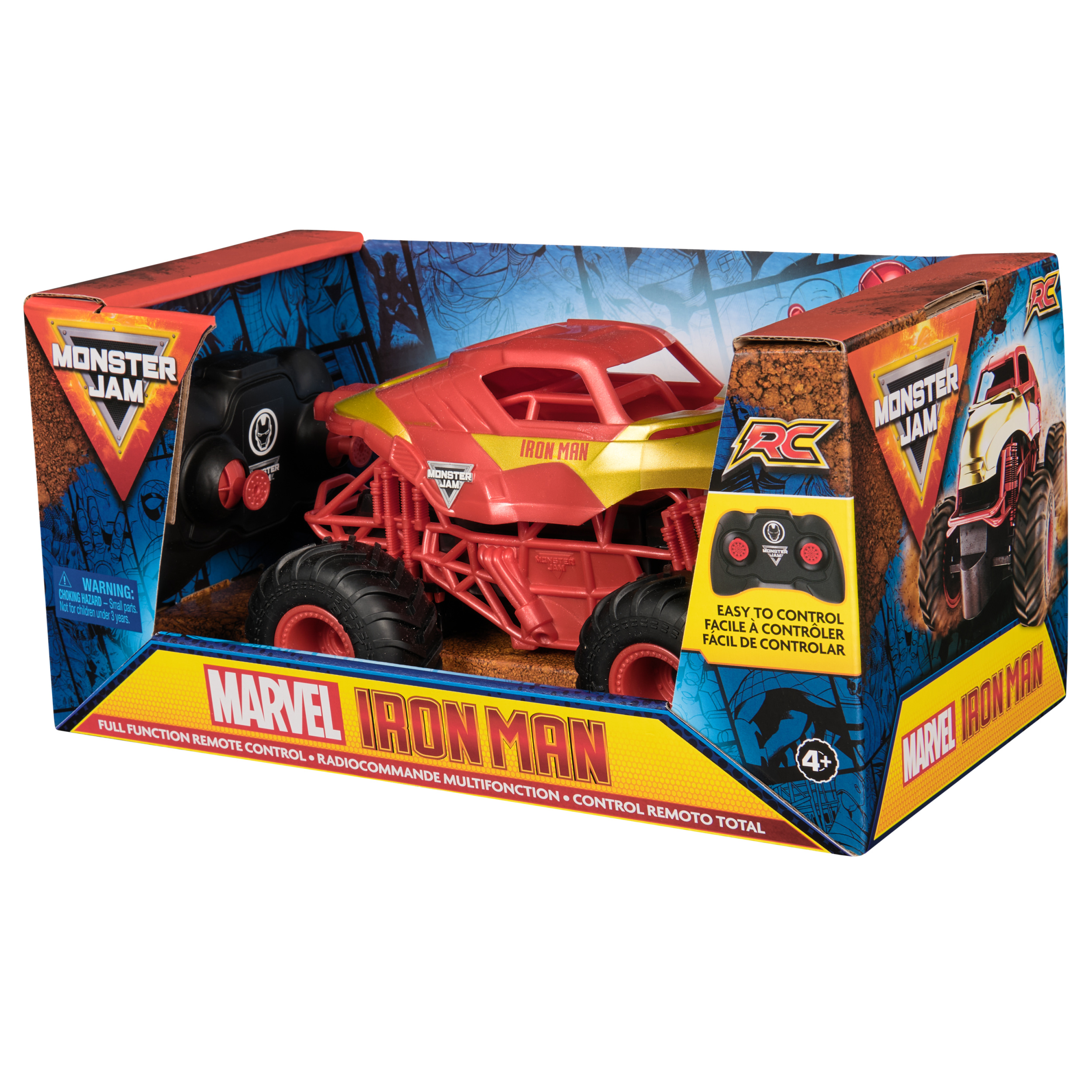 Hot wheels iron man monster truck deals