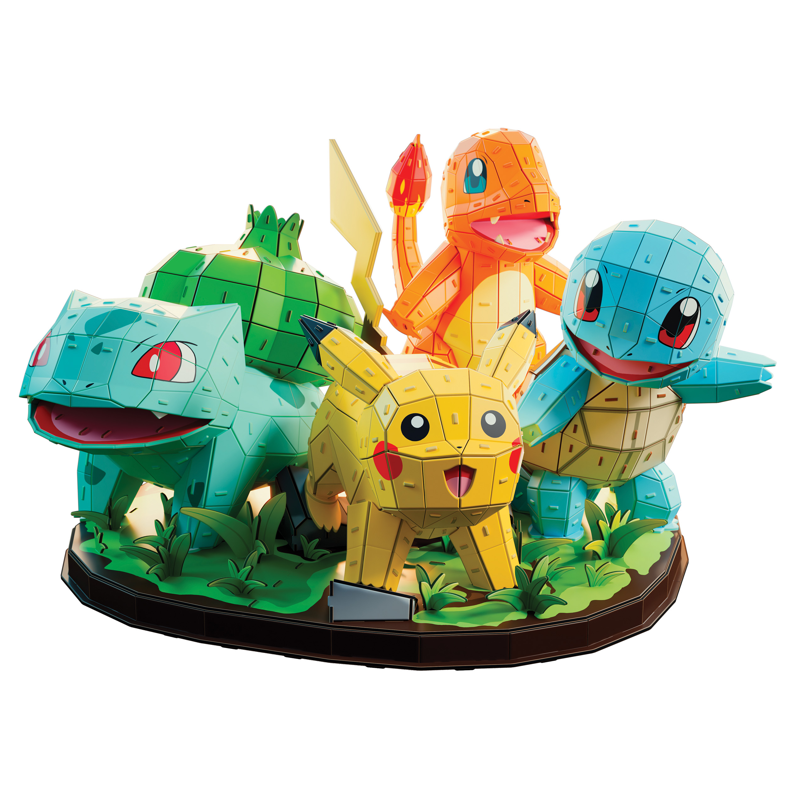 4D Build, Pokémon Starter Set 3D Model Kit, Costco Exclusive, 716
