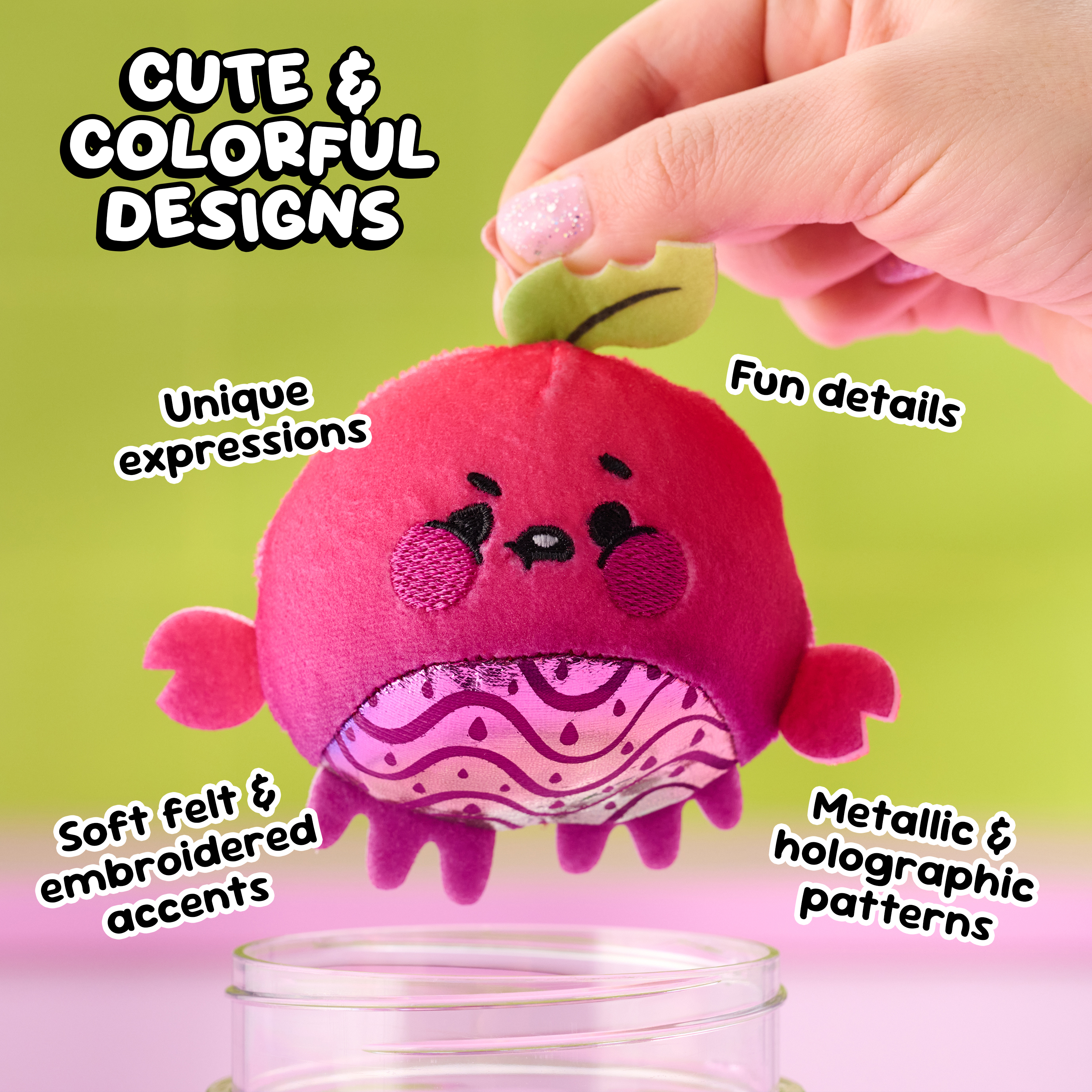 Magic Jellykins Surprise Plush Jar 2-Pack, Magical Transforming
