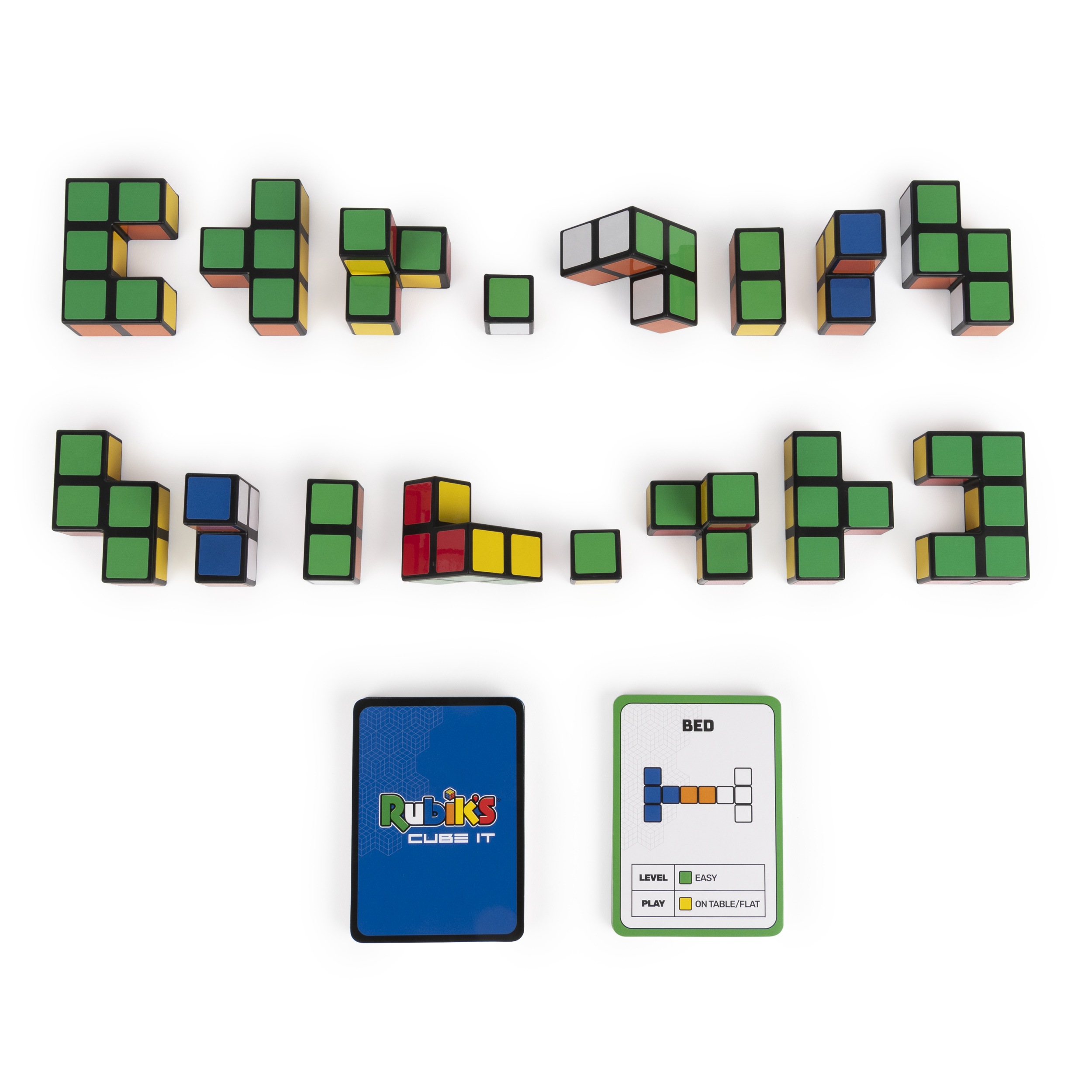 Rubik’s Cube It 2-Player Puzzle Gae - Stress Relief Fidget Toy - Kesef