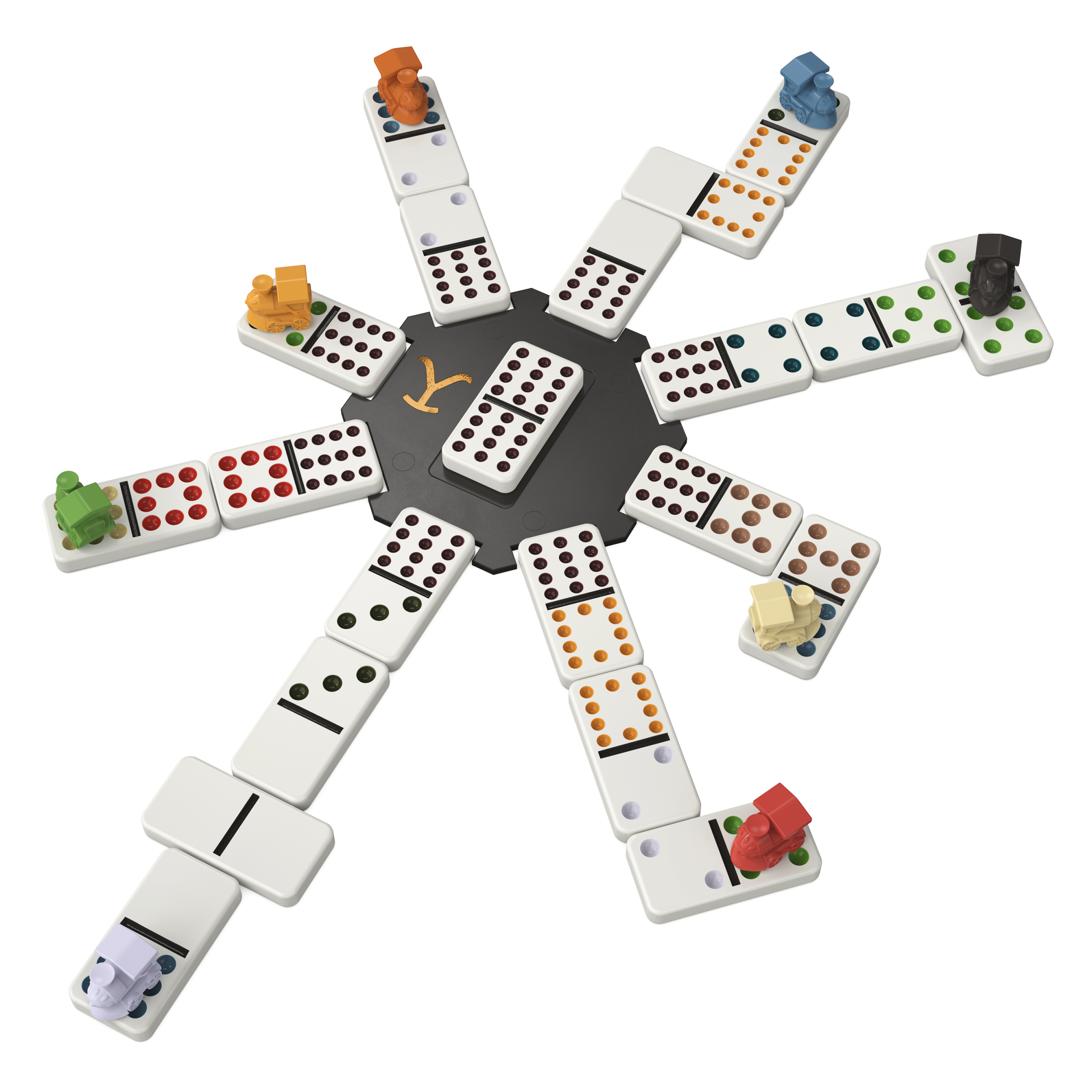 Mexican train set with numbers outlet