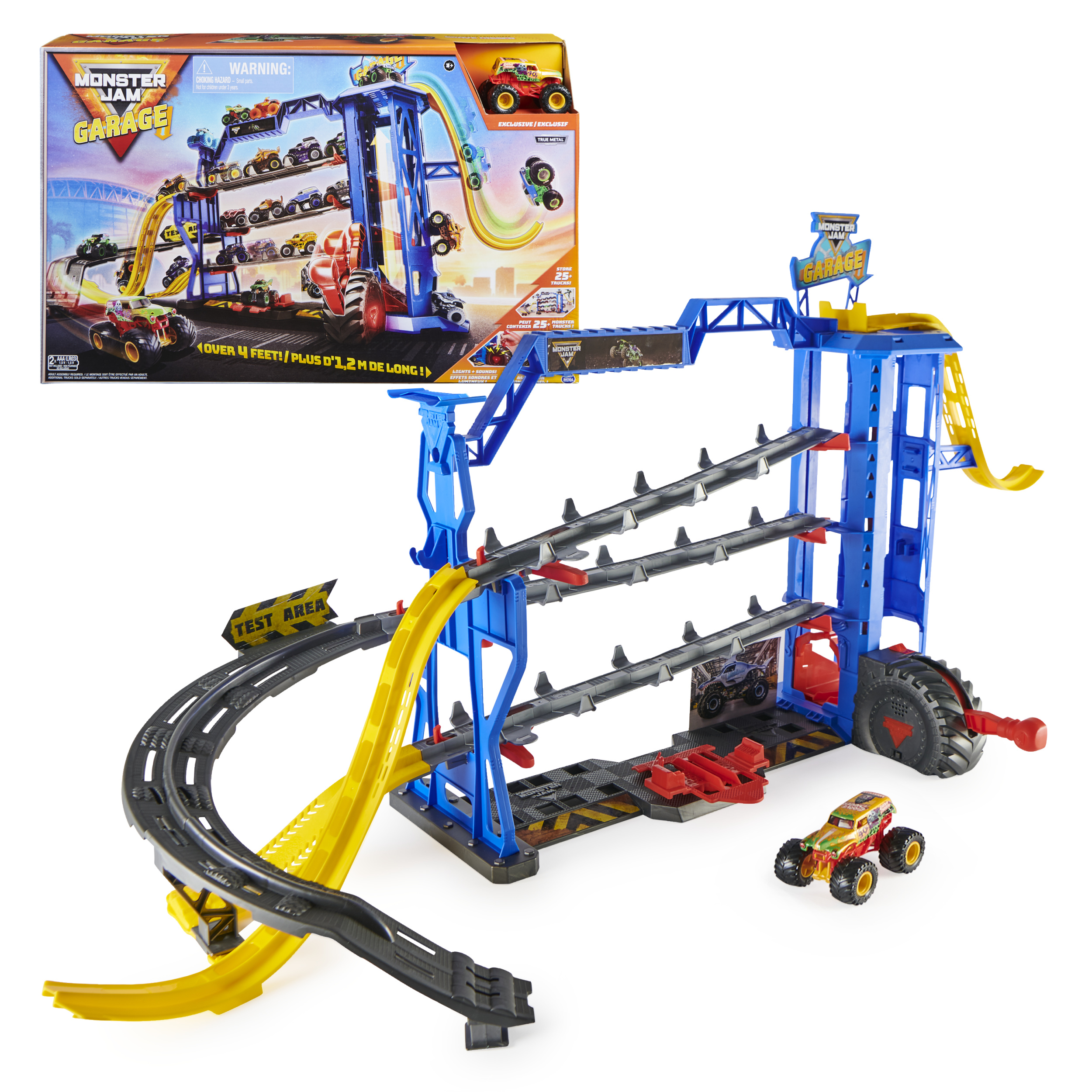 Monster jam playset on sale