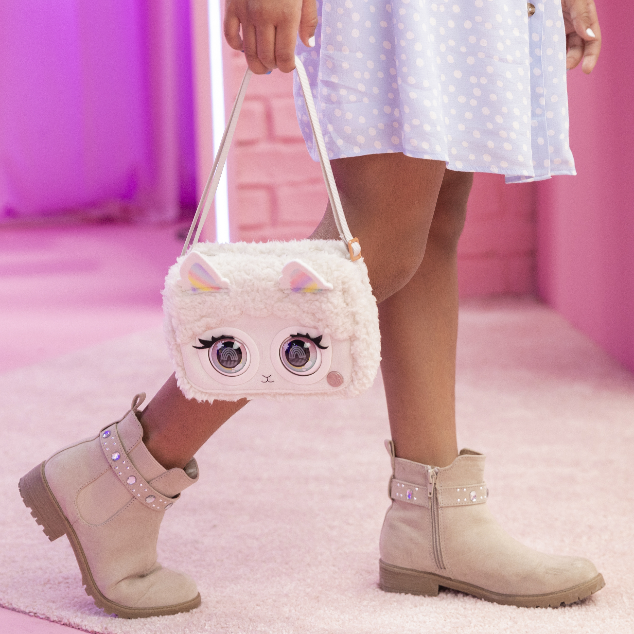 Purse Pets, Llamalush Interactive Pet and Handbag with over 30