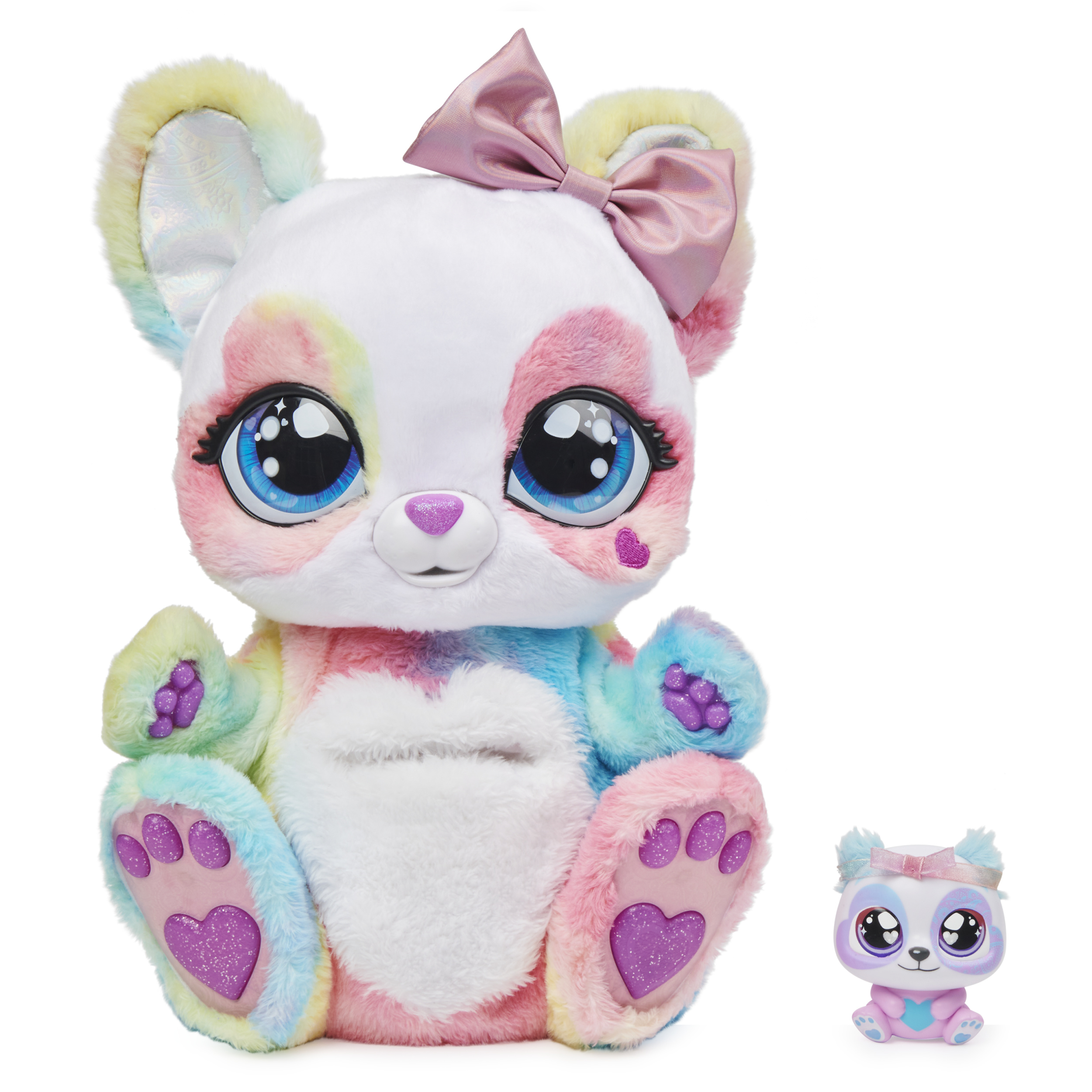 Peek-A-Roo インタラクティブなレインボー ぬいぐるみ Amazon.com: Peek-A-Roo, Interactive Rainbow Plush Toy and