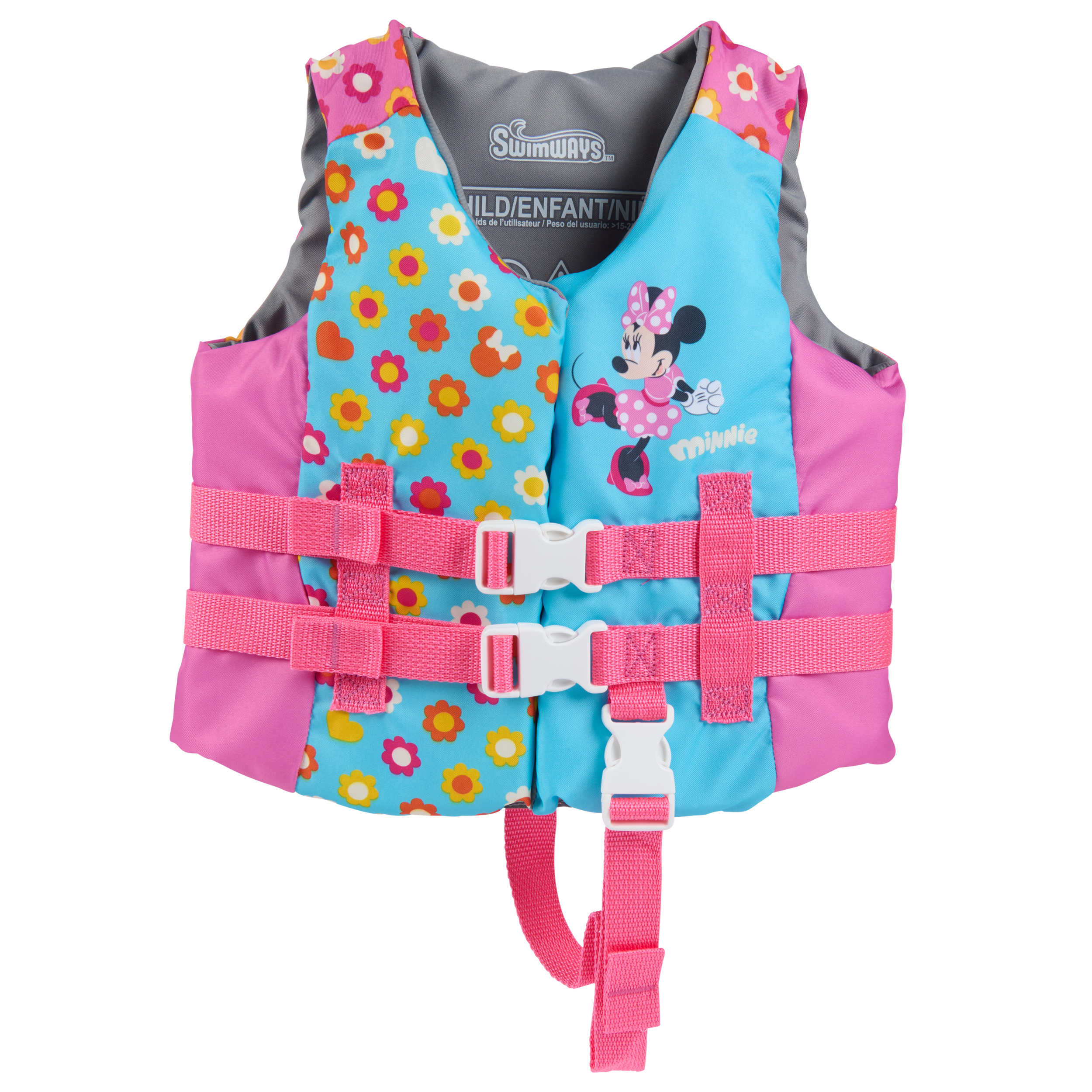 Mini Life Vest SwimWays Minnie Mouse Life Jacket, US Coast Guard Approved Life Vest ...