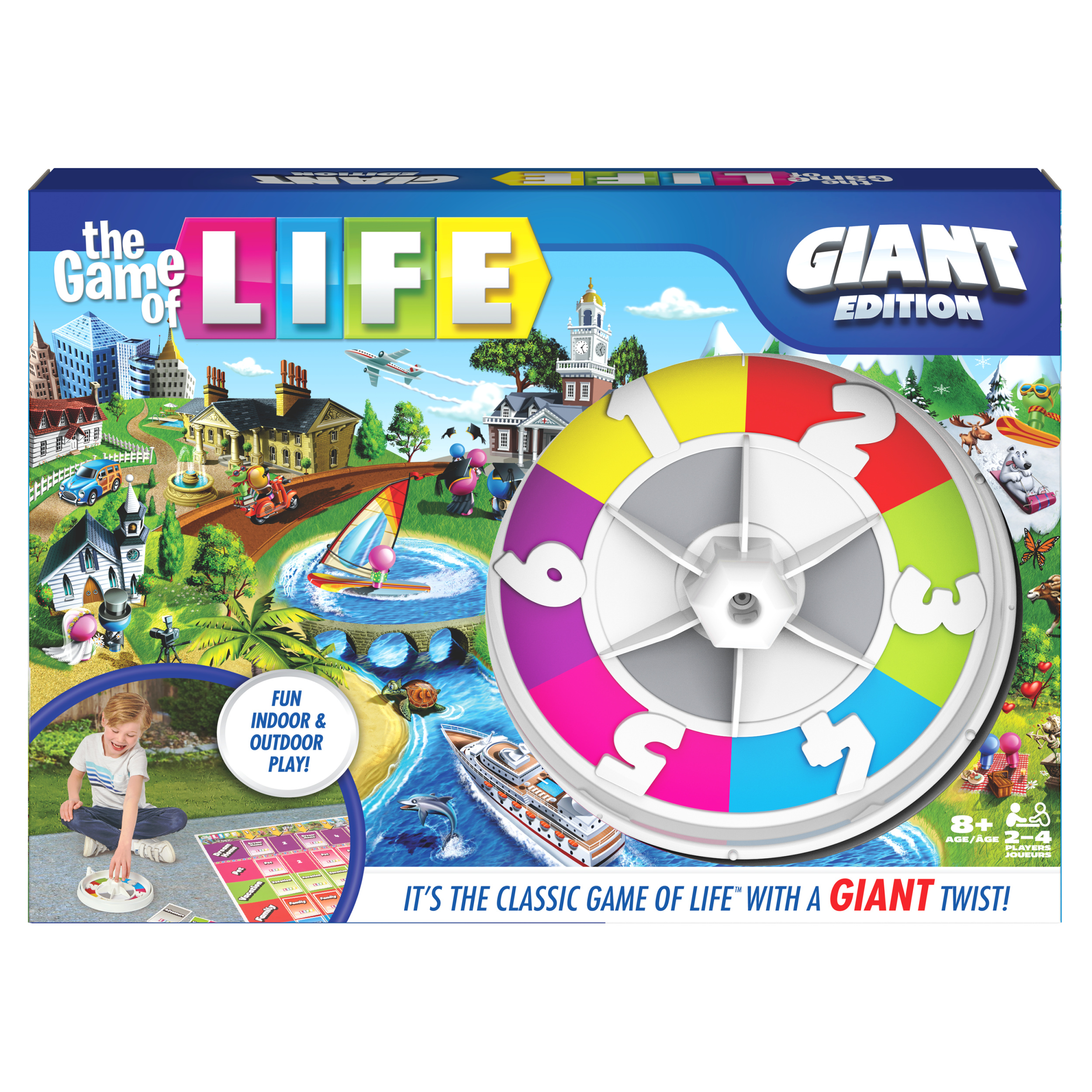 The Game of Life Giant Edition Board Game Spin Master