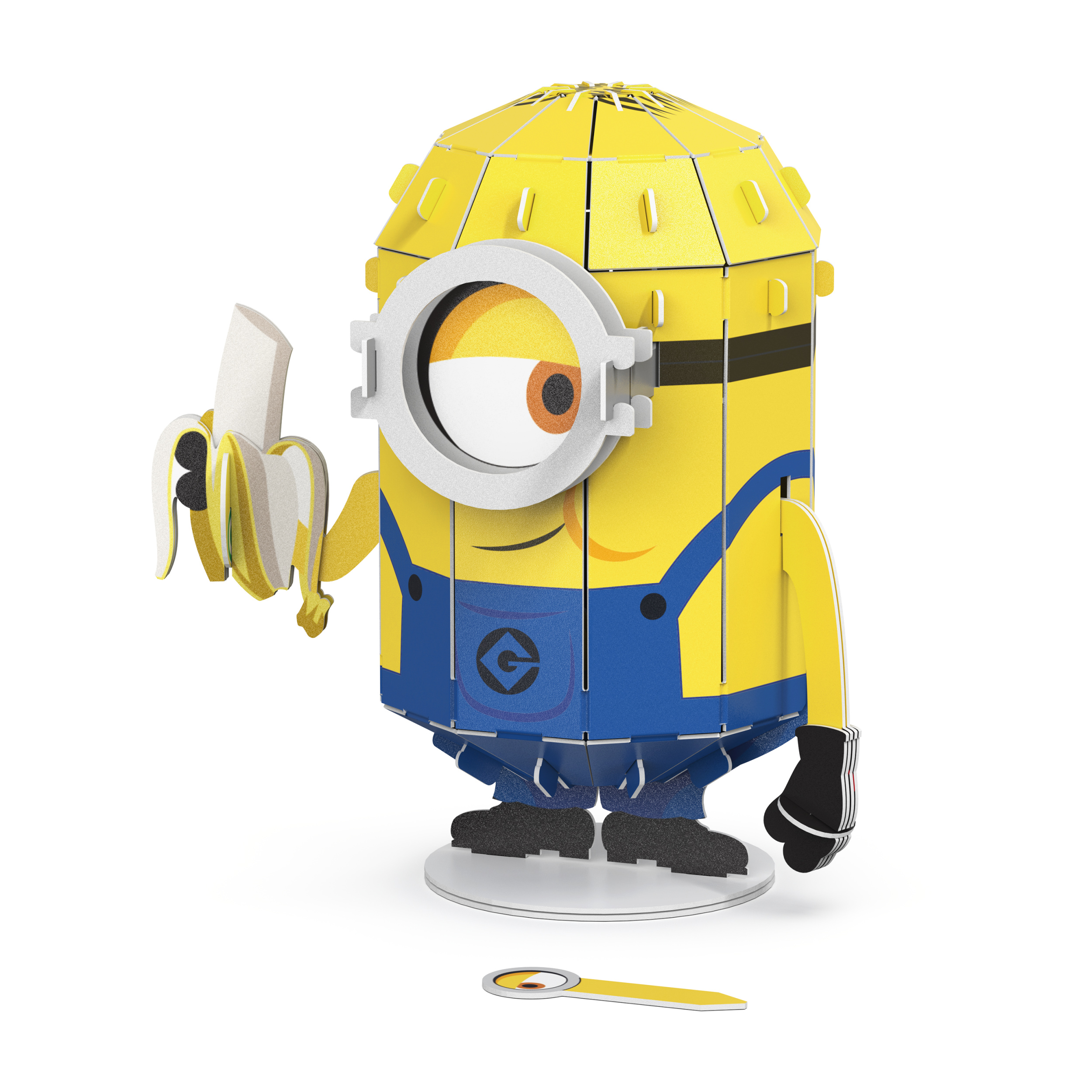 Minions Stuart 34-Piece Puzzle Builder, 3D Puzzle with Tool
