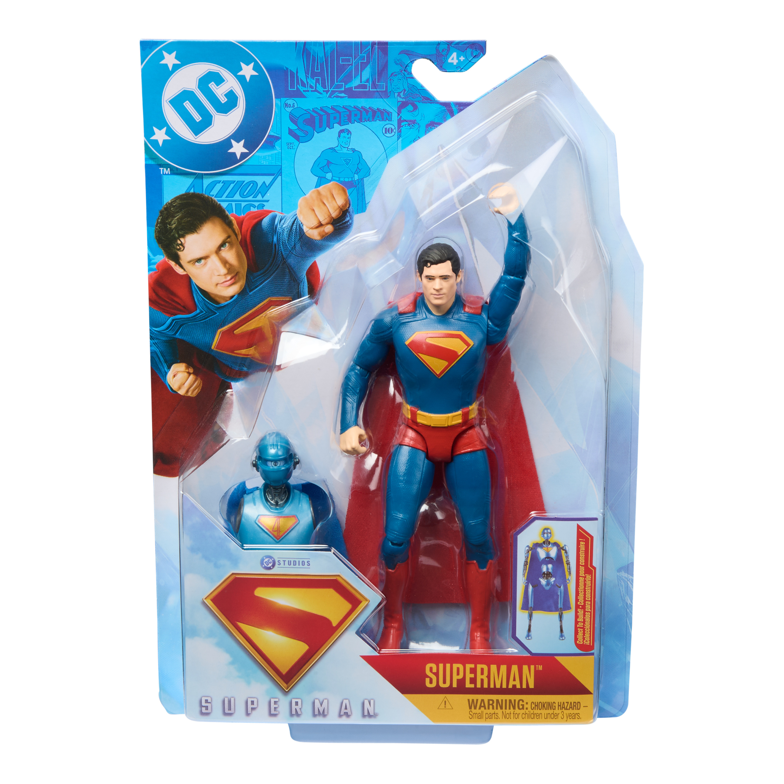 スーパーマン スピンマスター 6インチ アクション フィギュア dc アメトイ DC Comics, SUPERMAN 6-Inch Action Figure, Authentic SUPERMAN