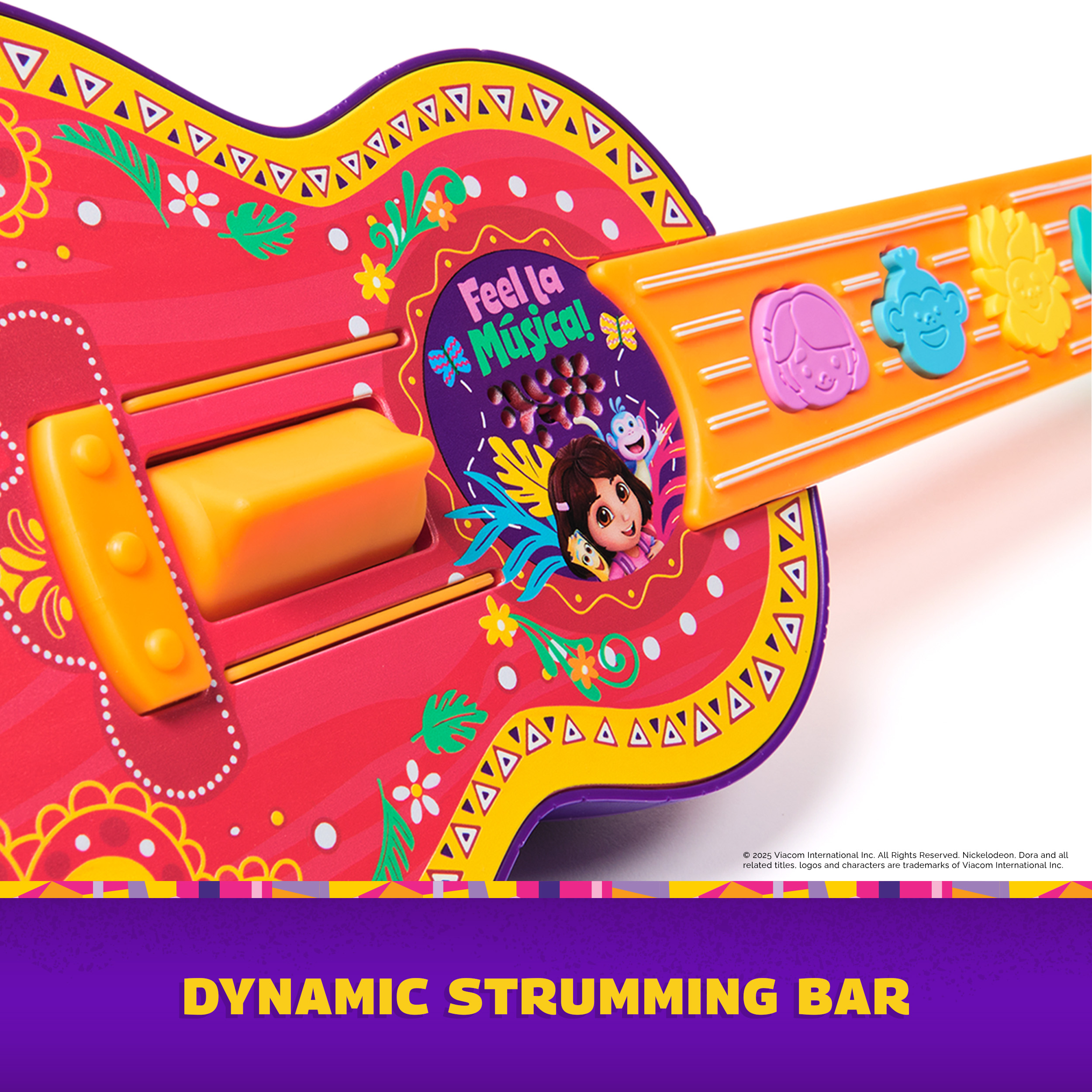 Dora, Jam & Play Charango, Toy Guitar for Kids with Music